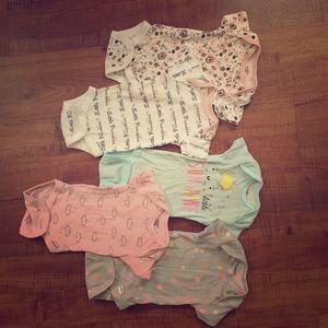 Set of Gerber Onesies